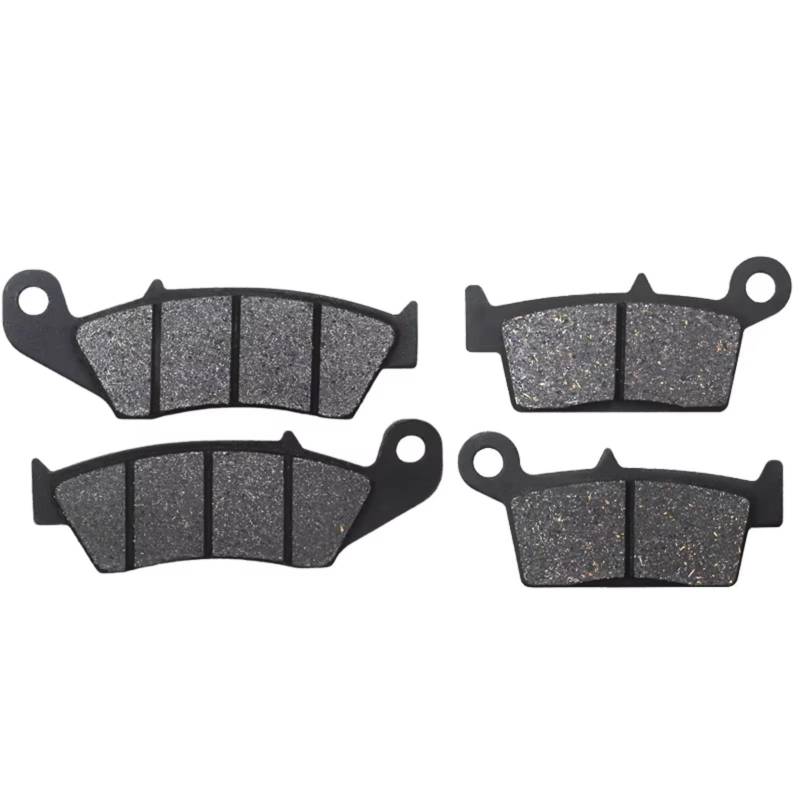 PVCUHWF Bremsbelagsa Motorräder Kompatibel Mit Yamaha Für WR 400 F 1999 2000 2001 Für YZ 400 FL 1999 Für YZ 426 F 2000 2001 2002 Motorrad Vorne Hinten Bremsbeläge(Front and Rear) von PVCUHWF