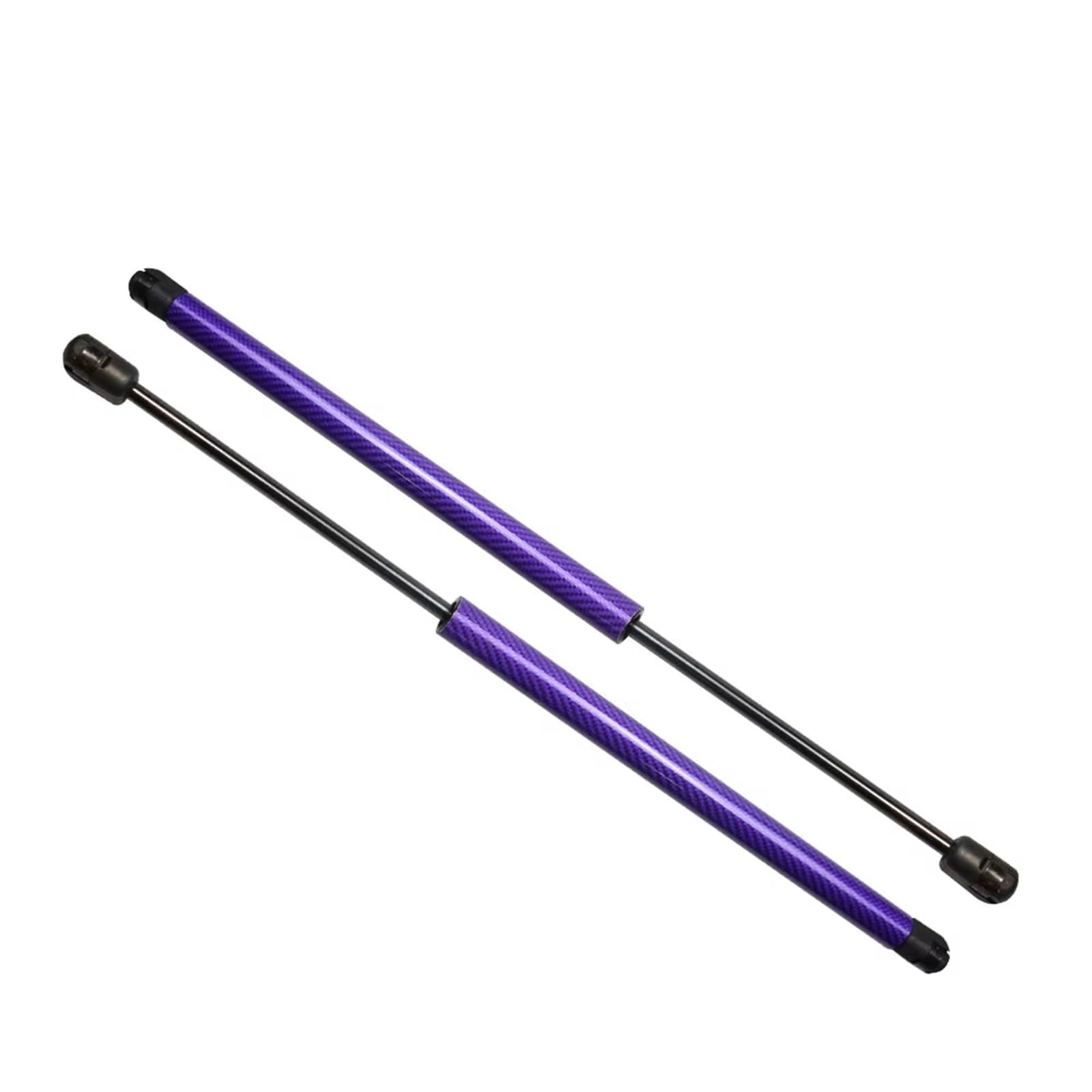 PVCUHWF Motorhaubenlifte Kompatibel Mit Für 7er E65 E66 E67 1 Paar Hebestützen Streben Stützstange Stoßdämpfer Vordere Motorhaube Motorhaube Kohlefaser-Gasfedern(Carbon Purple) von PVCUHWF