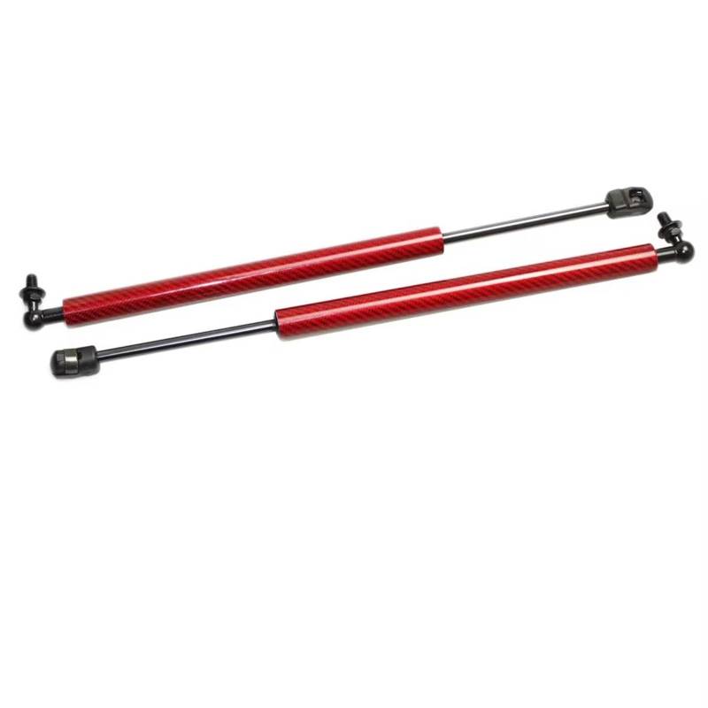 PVCUHWF Motorhaubenlifte Kompatibel Mit Suzuki Für SX4 2006–2014 Für Neo Für Bale 2008–2011 2 Stück Fronthaube Modifizieren Refit Gasfederstreben Stangenarm-Stoßdämpfer Autozubehör(Carbon red) von PVCUHWF