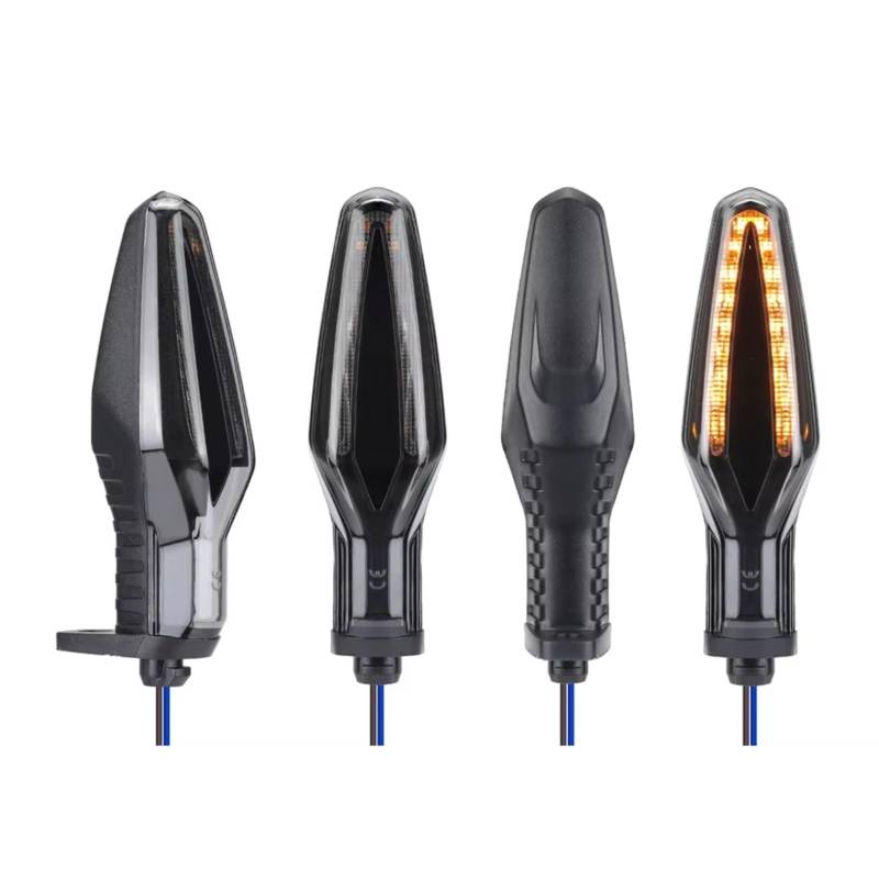 PVCUHWF Motorrad Blinker Licht Für F750GS 2018-2024 Für F850GS 2019-2024 Für F900R 2020-2024 Für G310GS Für G310R 2021-2024 Motorradanzeige Blinker Blinker(2Pair) von PVCUHWF