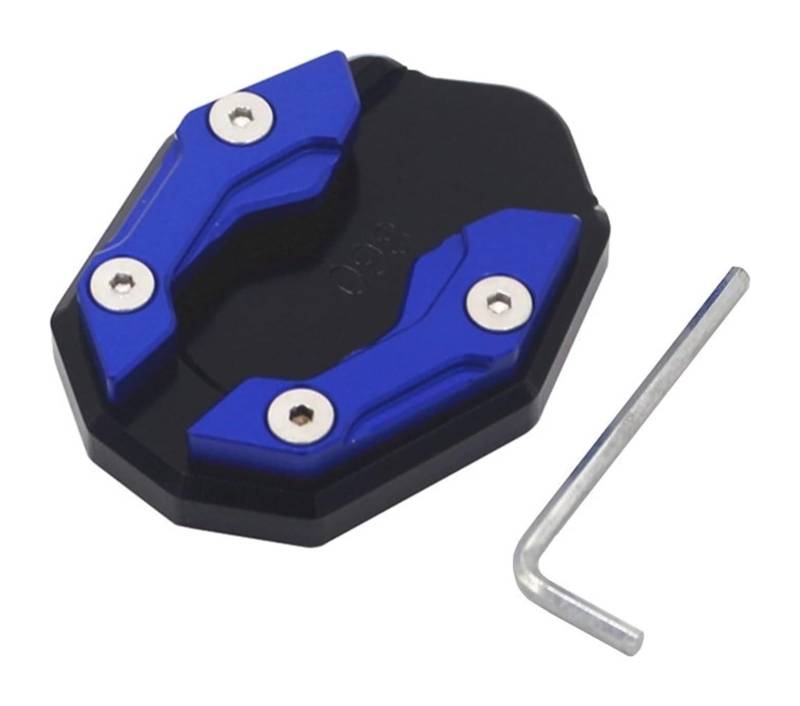 Verlängerungspolster Für ADV150 XADV150 ADV 150 XADV Motorradzubehör CNC Seitenständer Vergrößerungspolster & Stützständersäule Hilfs Seitenständer(Blue b) von PVPTNTUVLD