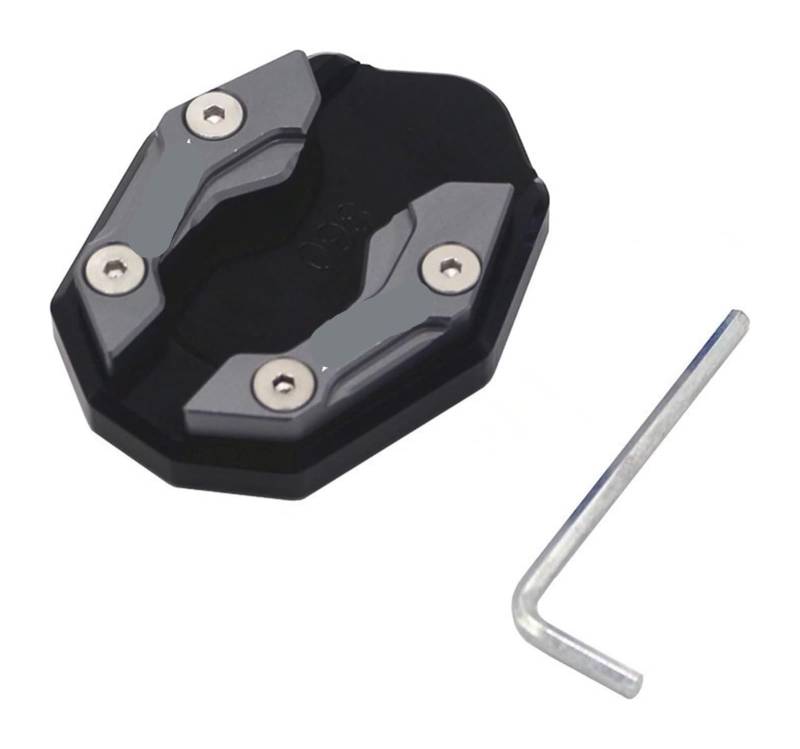 Verlängerungspolster Für ADV150 XADV150 ADV 150 XADV Motorradzubehör CNC Seitenständer Vergrößerungspolster & Stützständersäule Hilfs Seitenständer(Gray a) von PVPTNTUVLD