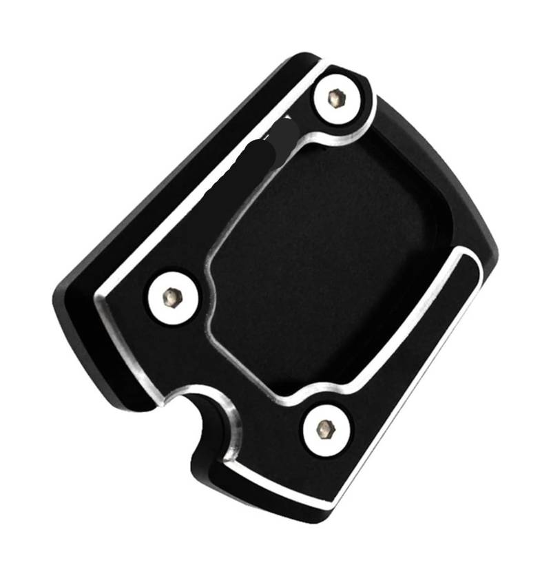 Verlängerungspolster Für CB400 CB 400 VTEC 2002-2020 NM-4 2014-2015 Zubehör Kickstand Fuß Seitenständer Verlängerungspolster Unterstützung Vergrößern Platte Seitenständer(Schwarz) von PVPTNTUVLD