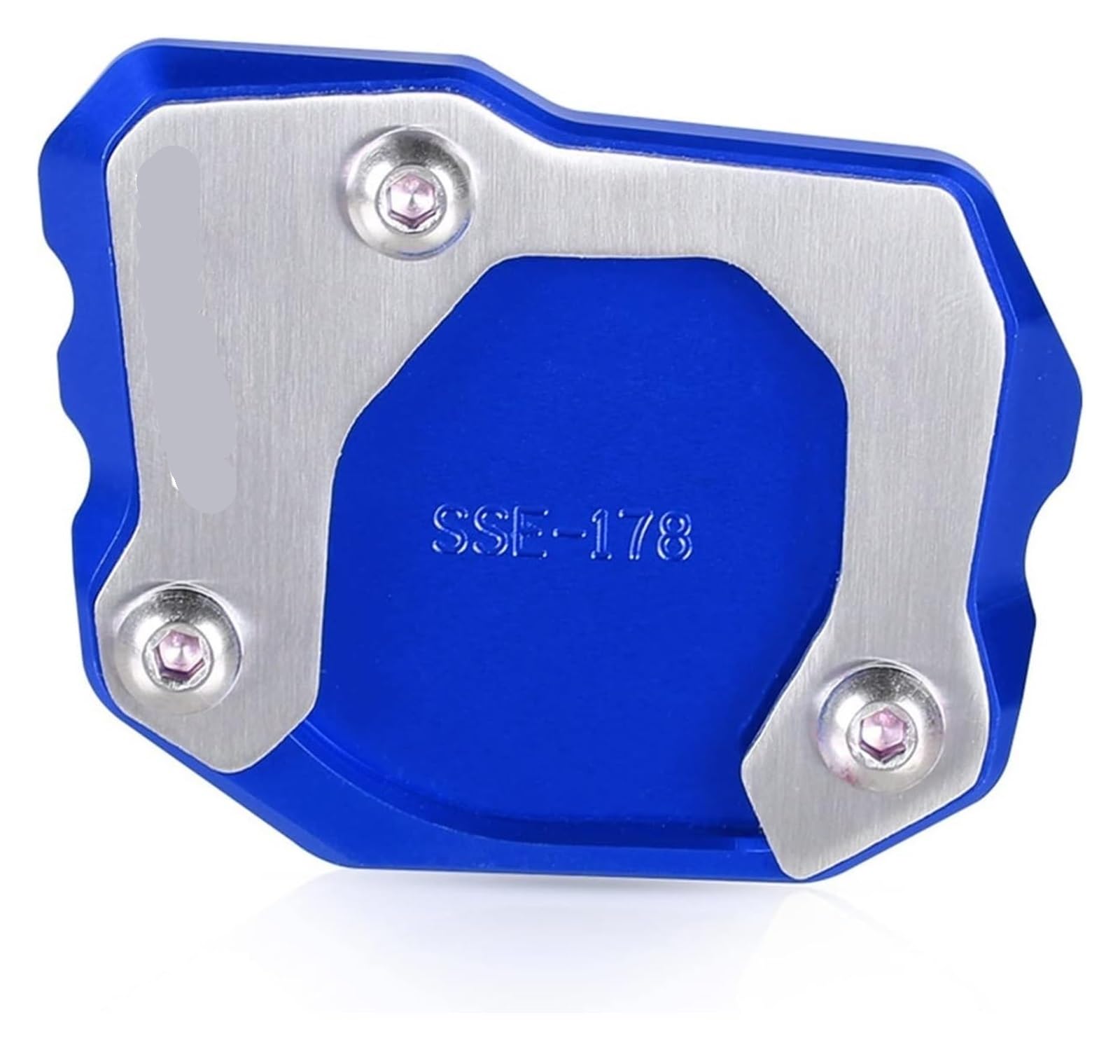 Verlängerungspolster Für F700GS F 700GS F 700 GS 2012-2021 Teile Zubehör Motorrad Fuß Seitenständer Vergrößerungsplatte Kickstand Vergrößern Verlängerung Seitenständer(Blue a) von PVPTNTUVLD