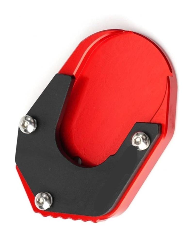 Verlängerungspolster Für F750GS F 750 Gs 2018 2019 Motorrad Seitenständer Verlängerung Kickstand Platte Seitenständer(rot) von PVPTNTUVLD