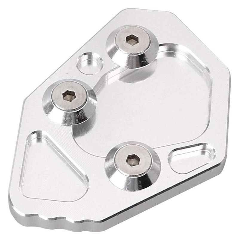 Verlängerungspolster Für K1200S K1200R 2005-2008 K1300S K1300R 2009-2014 Motorradständer Seitenständerplatte Seitenständervergrößerer Seitenständer(Silber) von PVPTNTUVLD