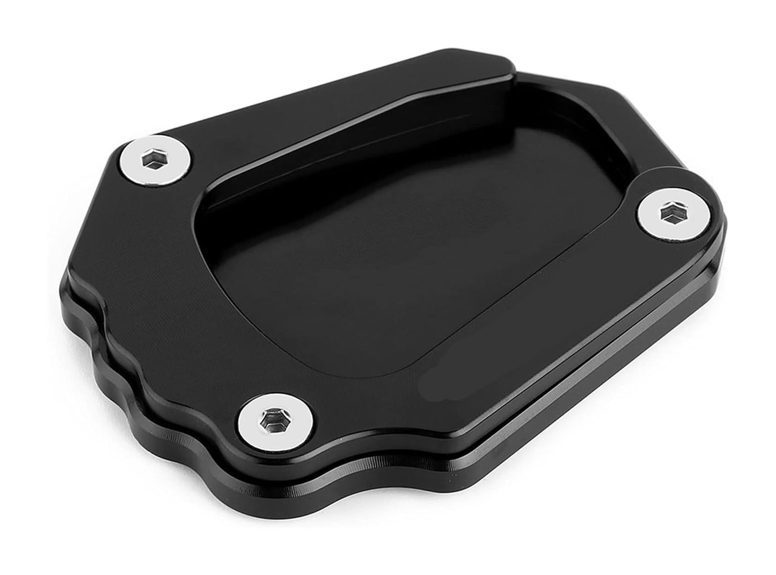Verlängerungspolster Für K1600B K 1600B K 1600 B 2017-2020 Motorrad CNC Aluminium Seitenständer Vergrößern Verlängerung Kickstand Seitenständer Vergrößerer Seitenständer(Schwarz) von PVPTNTUVLD