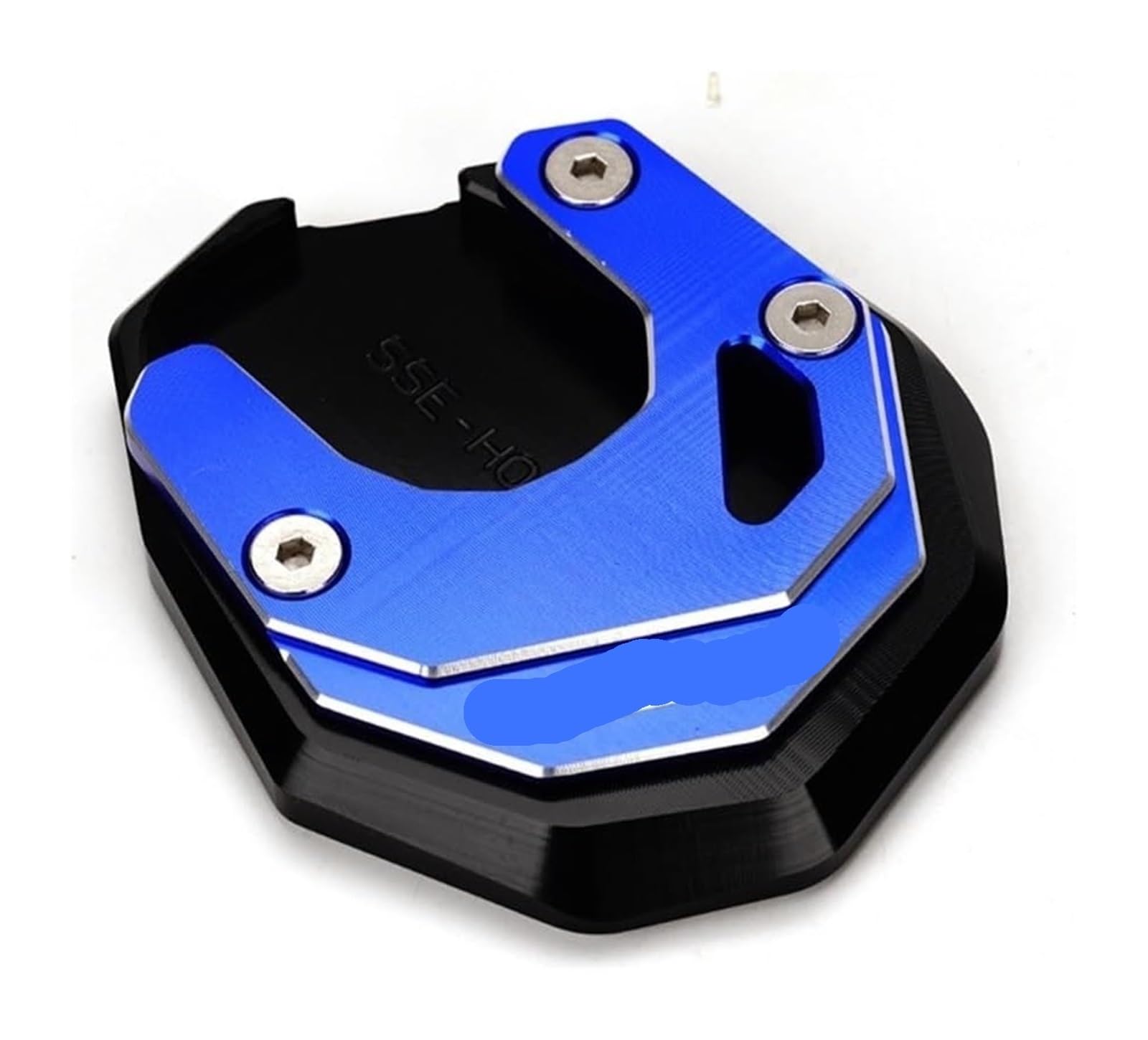 Verlängerungspolster Für NC750X 2021 2022 2023 Motorrad CNC Fuß Seitenständer Pad Ständer Vergrößerungsplatte Unterstützung Erweiterung Seitenständer(B-2) von PVPTNTUVLD
