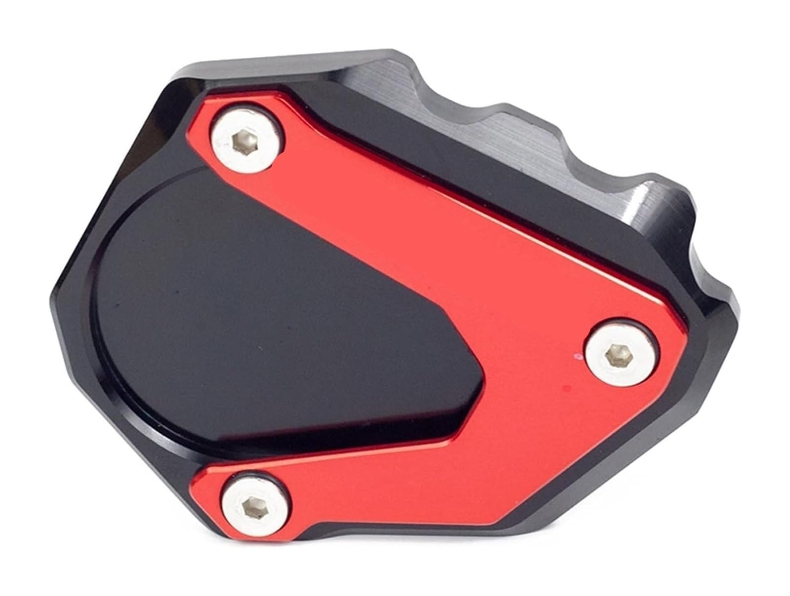Verlängerungspolster Für R1200R R 1200R 1200 R 2006-2014 CNC-Motorradzubehör Kickstand Fußseitenständer Verlängerungspolster Seitenständer(rot) von PVPTNTUVLD