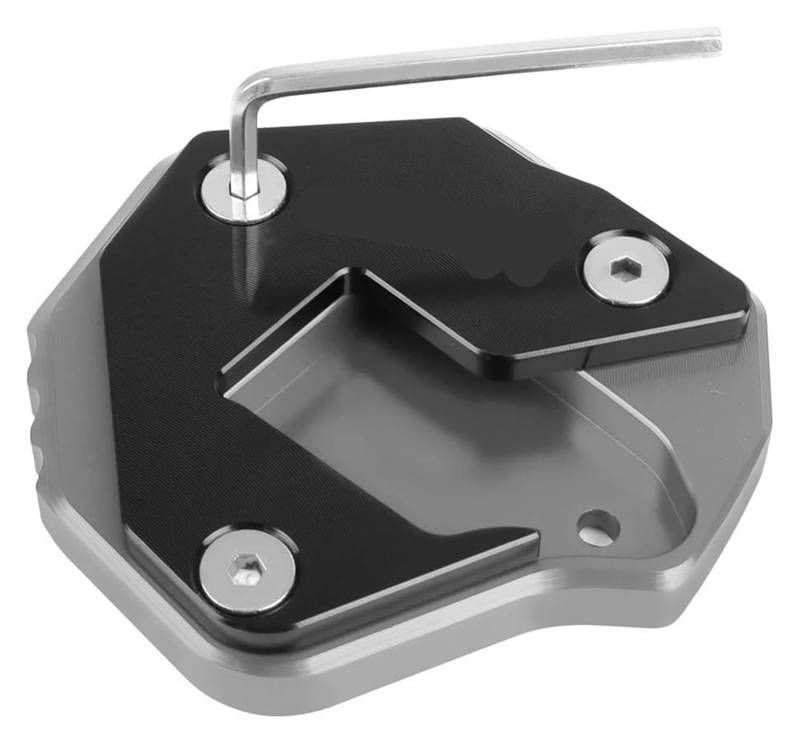 Verlängerungspolster Für Suz&uki Für Haya&busa GSX-R 1300 GSX-R GSX1300R 2007-2021 Motorrad Kickstand Fußseitenständer Vergrößern Verlängerungsstützplatte Pad Seitenständer von PVPTNTUVLD