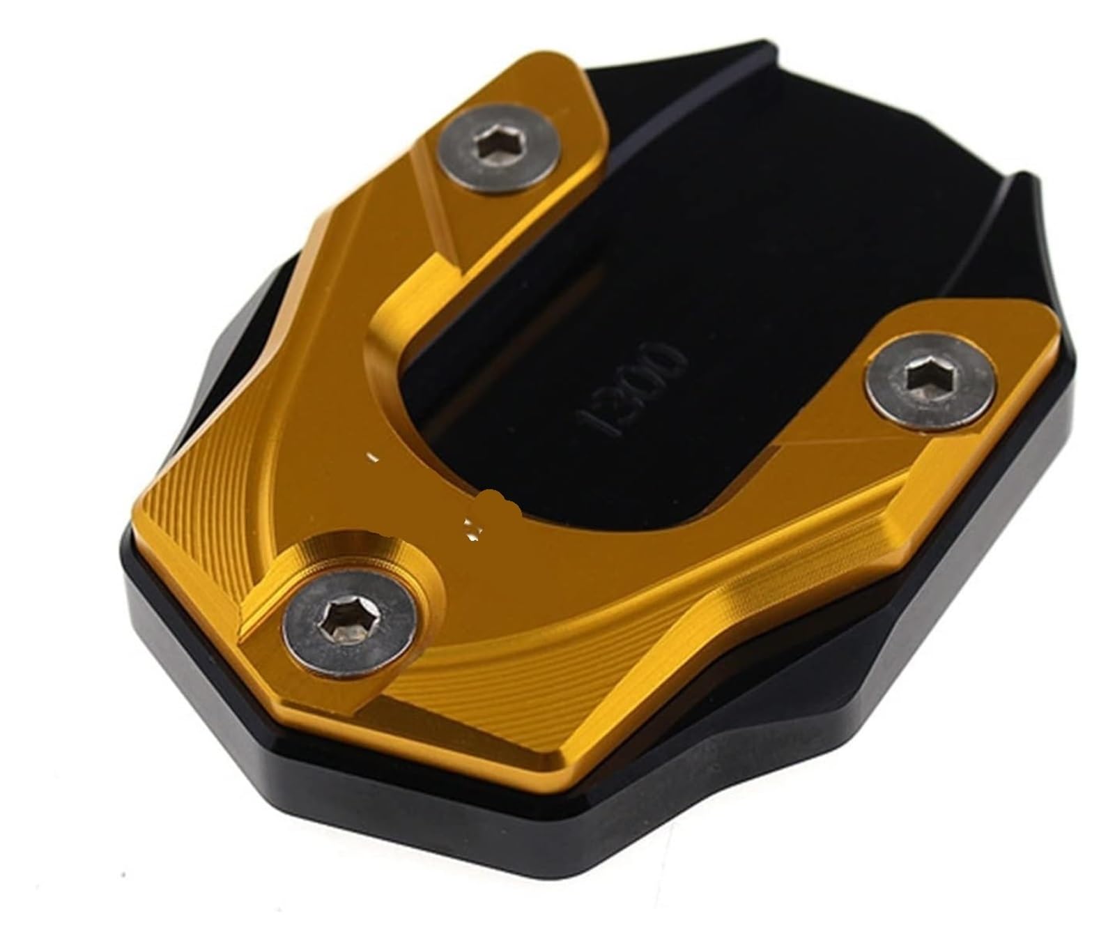 Verlängerungspolster Für Y&amaha FJR1300 FJR 1300 2001-2019 Zubehör Motorrad CNC Aluminium Kickstand Seitenständerplattenverlängerung Seitenständer(Gold) von PVPTNTUVLD