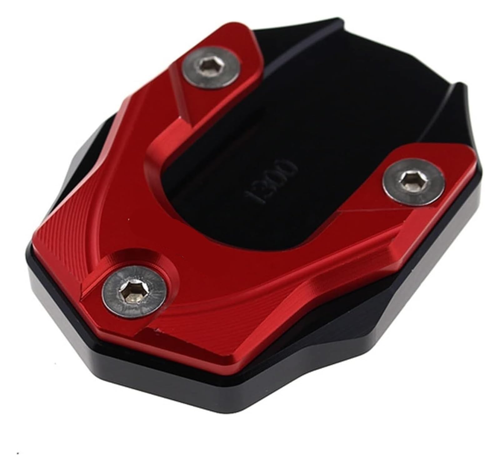 Verlängerungspolster Für Y&amaha FJR1300 FJR 1300 2001-2019 Zubehör Motorrad CNC Aluminium Kickstand Seitenständerplattenverlängerung Seitenständer(rot) von PVPTNTUVLD