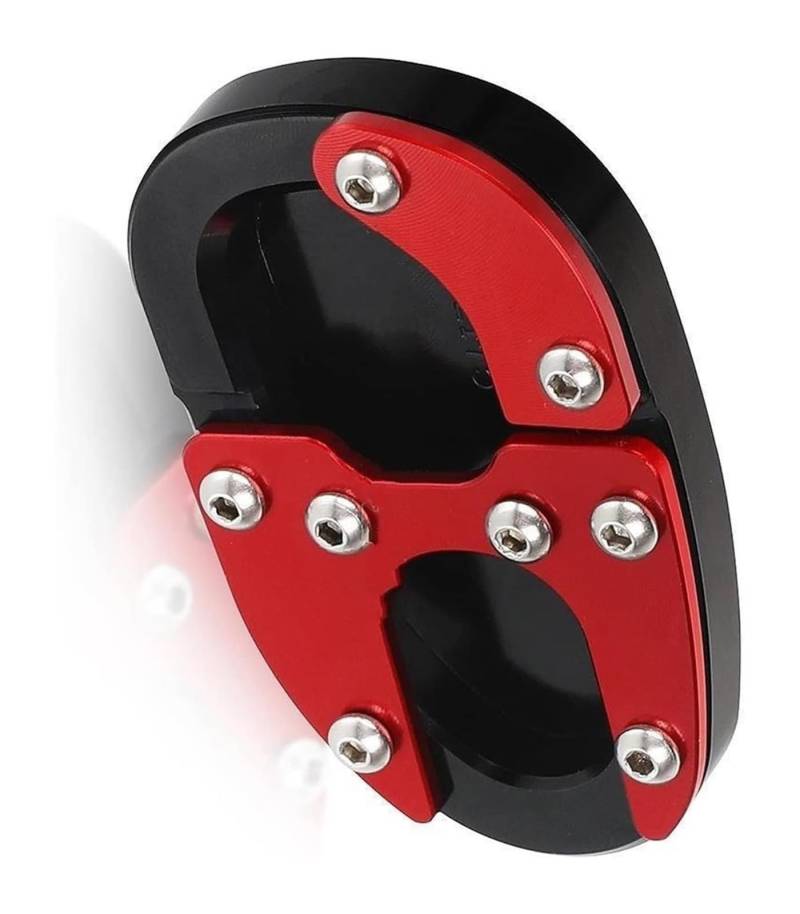 Verlängerungspolster Für Y&amaha MT-09 FZ-09 FJ-09 MT 09 MT09 Für Tracer 900 GT Motorrad Kickstand Fuß Seitenständer Verlängerungspolster Stützplatte Vergrößern Seitenständer(Red d) von PVPTNTUVLD