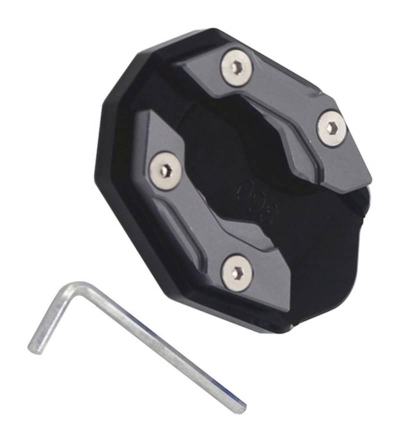 Verlängerungspolster Für Y&amaha NMAX 155 125 NMAX125 NMAX155 2020 2021+ Zubehör CNC-Motorrad-Seitenständer-Vergrößerungspolster & Stützständersäulen-Hilfs Seitenständer(Gray b) von PVPTNTUVLD