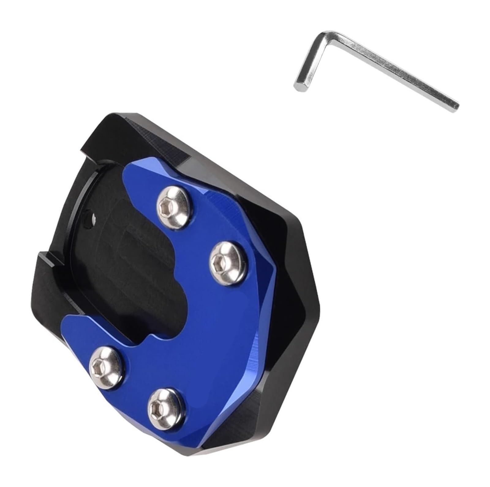 Verlängerungspolster Für Y&amaha Xmax X-MAX 125 250 300 400 XMAX250 Motorradzubehör Kickstand Seitenständer Verlängerungsvergrößerungspolster Seitenhalterung Seitenständer(Blue c) von PVPTNTUVLD