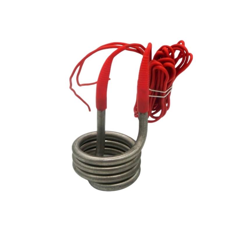 PVUVT Heizung for Wasserdestilliergerät 2500 W/3000 W/4500 W Heizelement for Wasser 220 V/380 V Federspule Wärmerohr for Eimer(380V,2500W 304SUS) von PVUVTNAHW