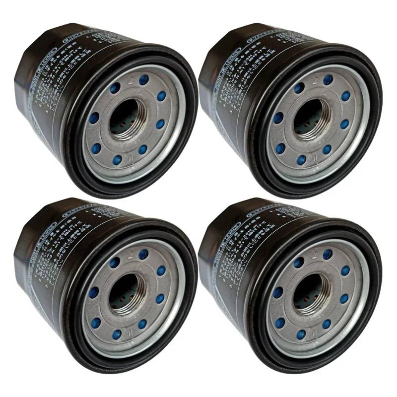 1000cc Motorradzubehör Ölfilter Motorfilter for YZF-R1 M YZF R1 S R1M R1S YZF1000 GYTR 2007-2021 2022 23 2024(4pc) von PVXMQFFA