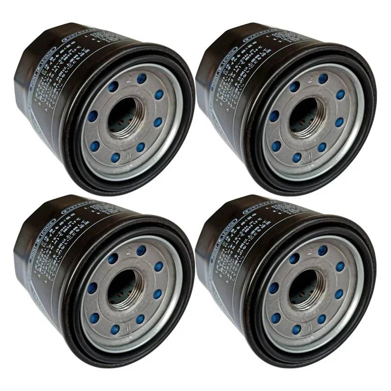 660CC Motorrad-Ölfilterreiniger for Side X Side YXR450 Rhino Auto 4x4 YXR 450 YXR660 Rhino Hardwood Camo. 660 04-09(4pc) von PVXMQFFA