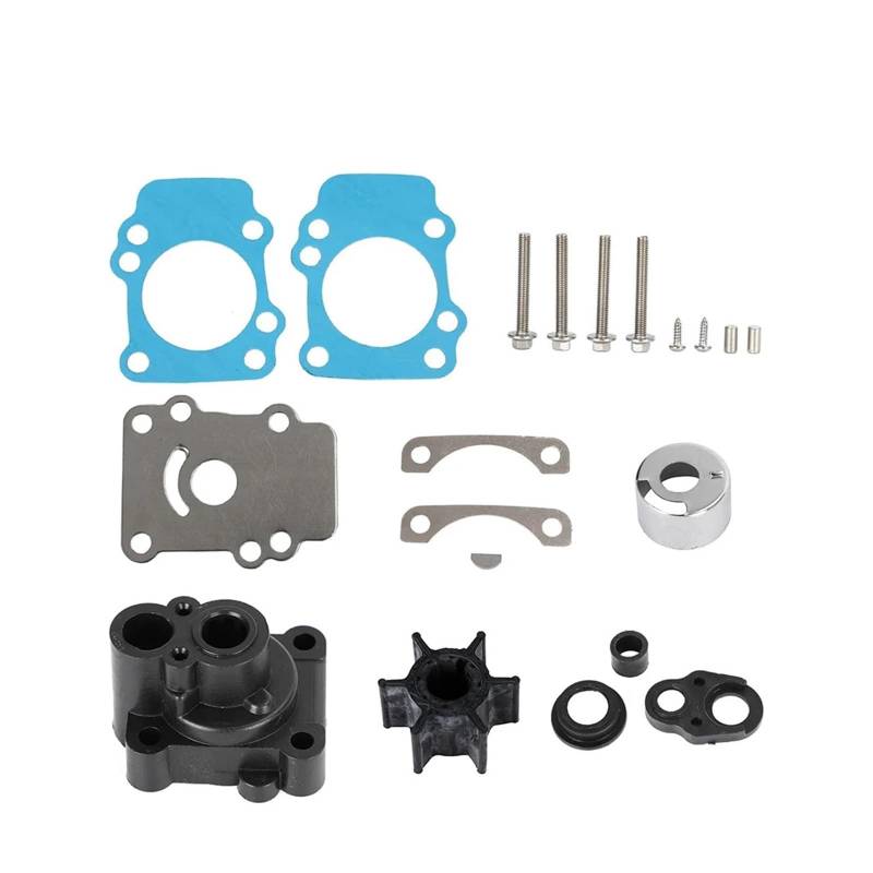 Bootsmotor 682-W0078-00 682-W0078-01 682-W0078-A1 18-3148 18-3411 Wasserpumpen-Reparatursatz mit Gehäuse for Yama 9,9 PS 15 PS von PVXMQFFA