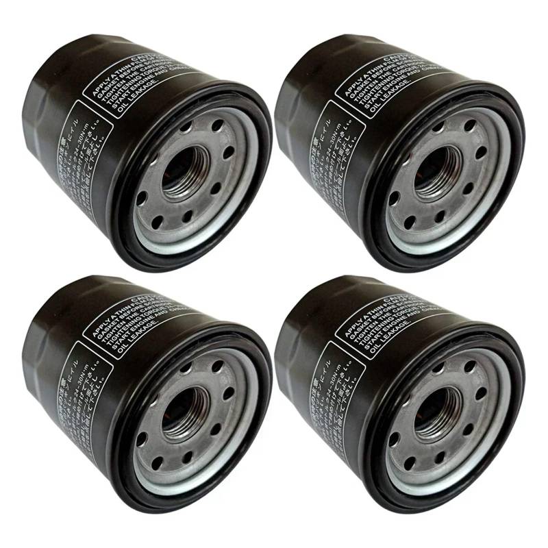 Motorrad Motoröl Filter Reiniger for CBR1000 CBR 1000 F Hurricane FS SC21 24 SC25 SC30 CB1000 CB 1000 FP FR 1987-1999(4pc) von PVXMQFFA