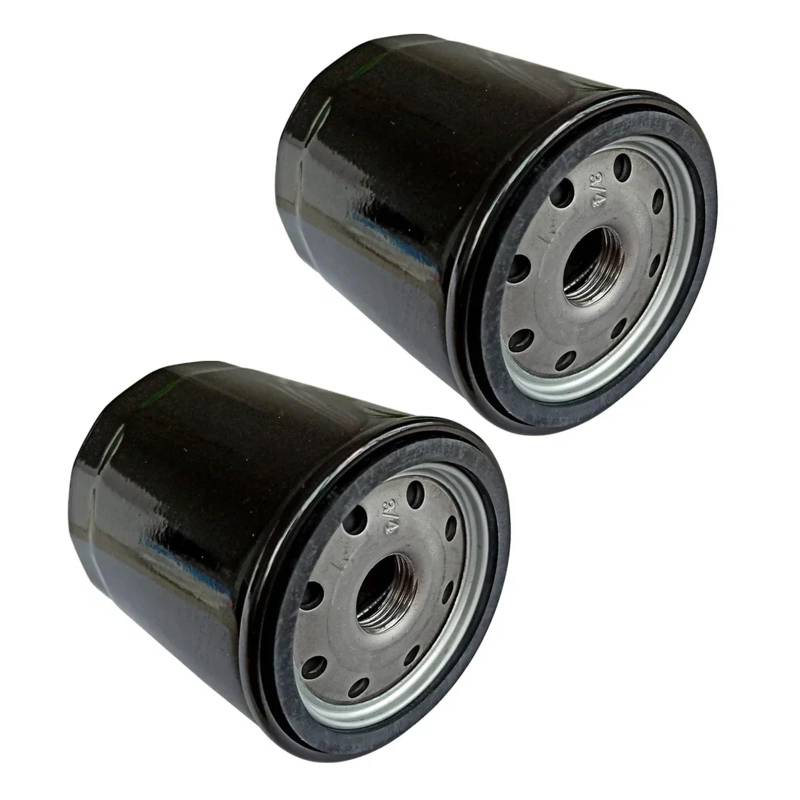 Motorrad Ölfilter for FLHS FLHT Electra Glide FLSTF Fat Boy FLSTC Softail Classic FLHR Road King 1980-1999(2pc) von PVXMQFFA