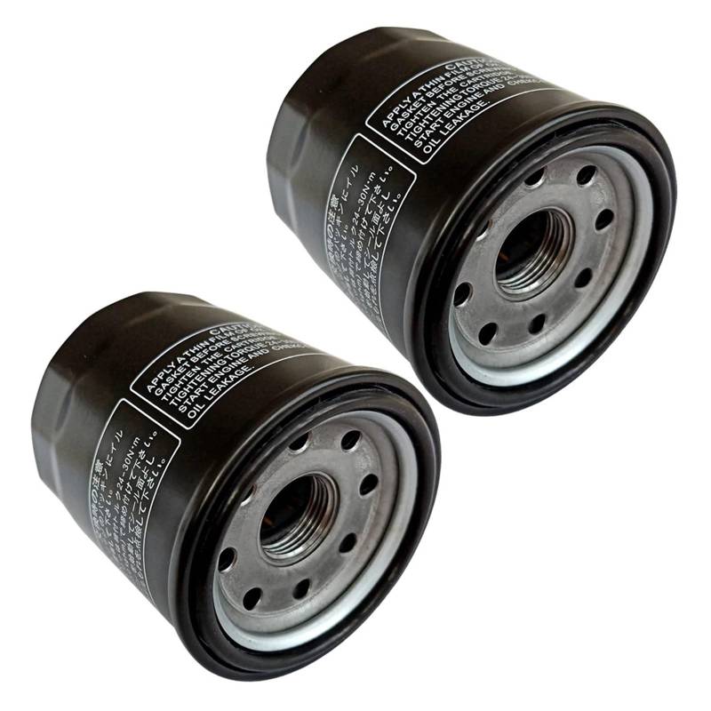 Motorrad Ölfilter for VTR1000 F VTR1000F Feuer Storm SC36 Super Hawk VTR 1000 SP-1 SP-2 SC45 RC51 RVT1000 R 2000-2006(2pc) von PVXMQFFA