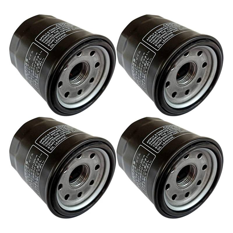 Motorrad Ölfilter for VTR1000 F VTR1000F Feuer Storm SC36 Super Hawk VTR 1000 SP-1 SP-2 SC45 RC51 RVT1000 R 2000-2006(4pc) von PVXMQFFA