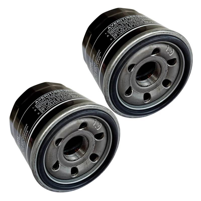 Motorradzubehör Ölfilterreiniger for VL800 C50 C50T VZ800 Marauder VX800 VS800 S50 Intruder VL VZ 800 1990-2011(2pc) von PVXMQFFA