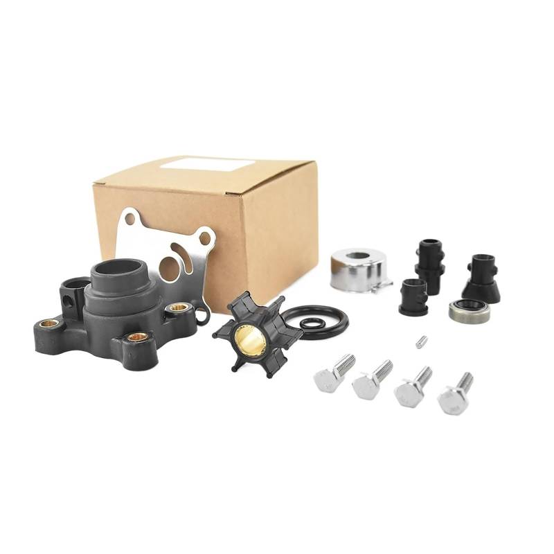 Reparatursatz for Wasserpumpenlaufräder for 394711 Evin-rude Johnson Außenbordmotor 8 9,9 15 PS mit Gehäuse, Marinebootmotorteil 0394711 von PVXMQFFA