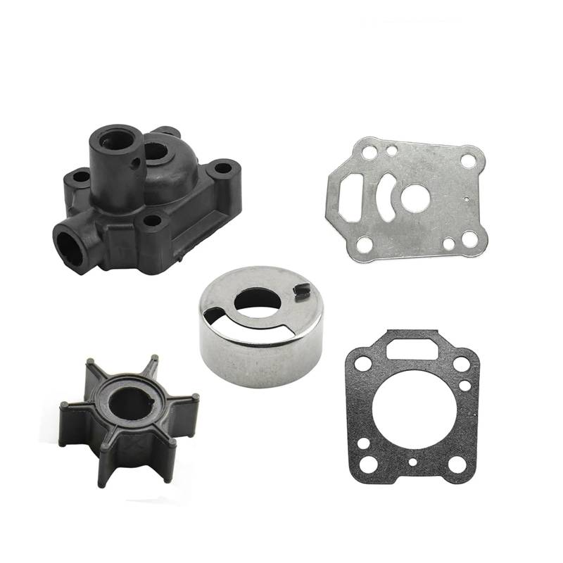 Wasserpumpensatz for Mercury-Mercruiser Außenbordmotor 5 PS 6 PS 16150 16154 16157 16826 Laufradgehäuse obere Wasserpumpe von PVXMQFFA