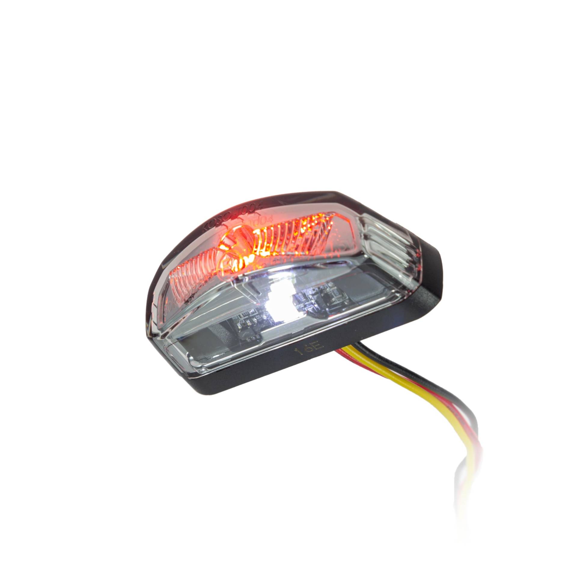 KOSO HAWKEYE Mini LED Rücklicht / Bremslicht Kombination von PW