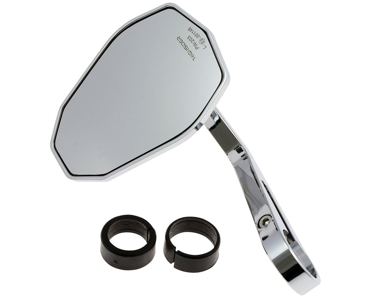 Lenkerendenspiegel Motorrad Spiegel VICTORY Chrom, 1 Zoll 25,4 mm-7/8 Zoll 22 mm. Roller, Quad, Moped Lenkerendenspiegel Motorrad Spiegel VICTORY Chrom, 1 Zoll 25,4 mm-7/8 Zoll 22 mm. Roller, Quad, Moped von PW