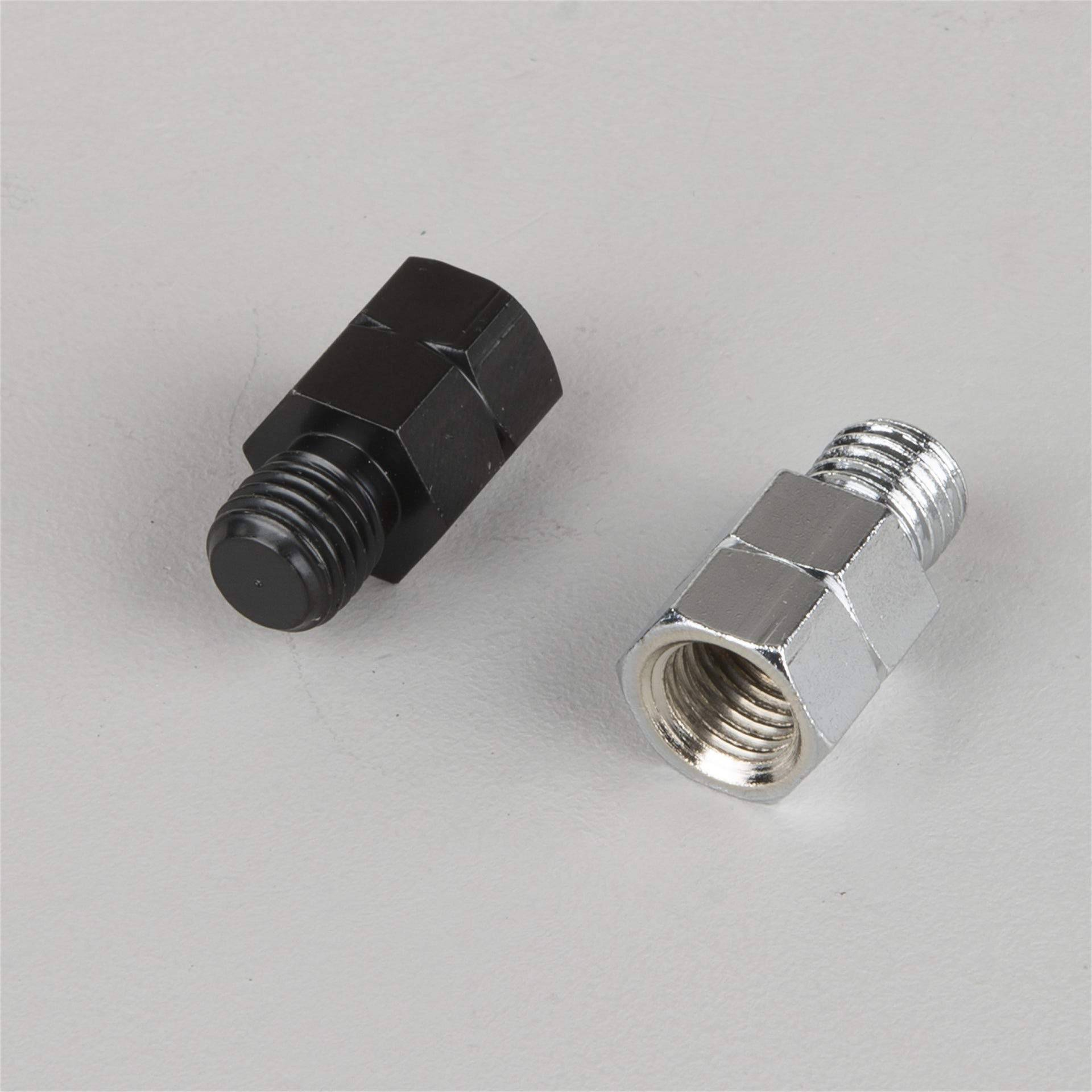 PW Adapter, M10 Rechtsgewinde auf M10 Linksgewinde, Edelstahl (Stainless Steel), Adapter, Boltadapter, Silber von PW