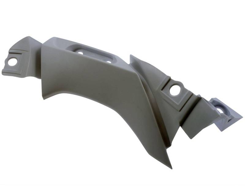 Verkleidungshalter vorne rechts kompatibel mit Yamaha YZF R1, RN12, 04-07, ABS unlackiert von PW