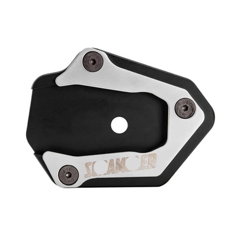 Motorrad Stützpolster Für Du&Cati Für Scrambler 2014-2018 Motorrad Ständer Fuß Seite Stehen Verlängerung Pad Unterstützung Platte Motorrad Zubehör von PWBDGTRU