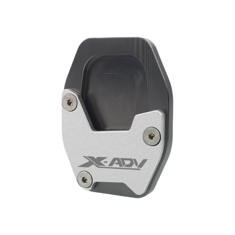 Motorrad Stützpolster Für Ho&nda X-ADV750 XADV750 X-ADV 750 2021-2023 Motorrad Zubehör Ständer Verlängerung Fuß Seite Stehen Vergrößern Platte Pad von PWBDGTRU