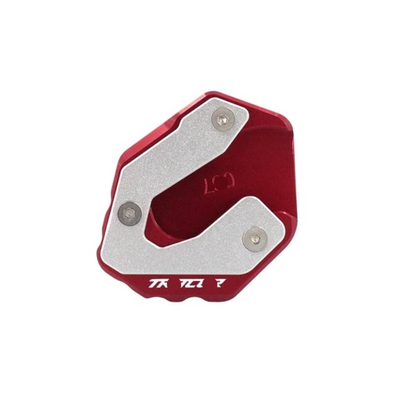 Motorrad Stützpolster Für Ya&maha MT-09 MT 09 MT09 Für Tracer XSR900 XSR 900 2014-2023 Motorrad Ständer Fuß Seite Stehen Verlängerung Pad Unterstützung Platte von PWBDGTRU