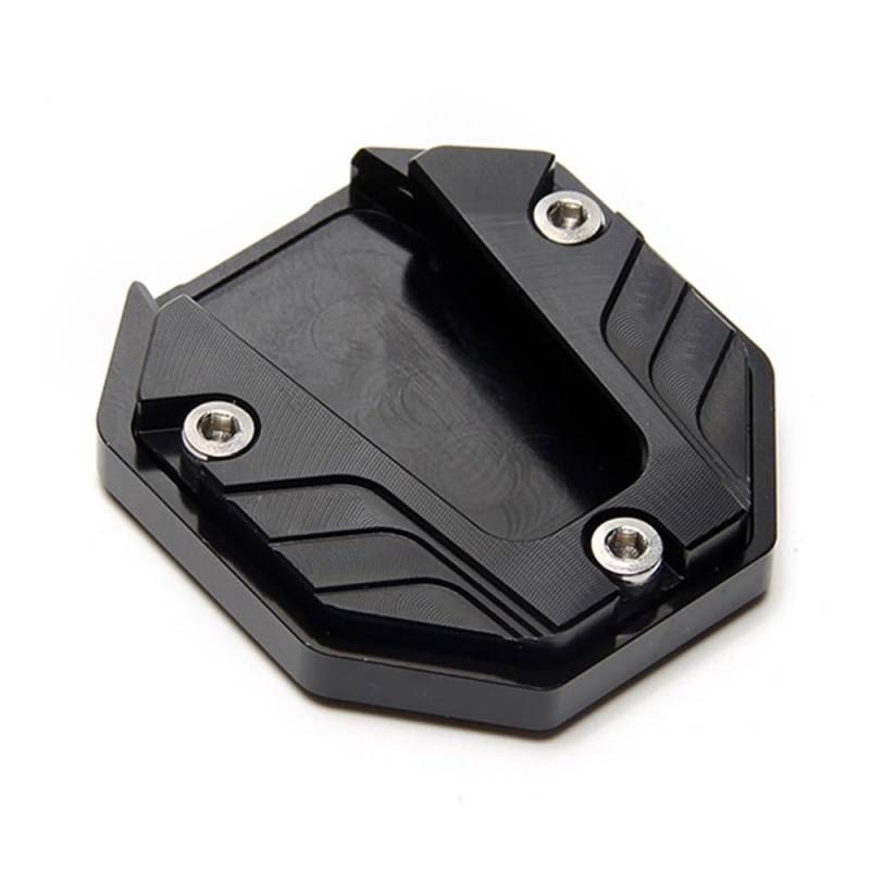 Motorrad Stützpolster Motorrad Fahrrad Ständer Extender Fuß Seite Stehen Verlängerung Pad Motorrad Unterstützung Platte Anti-Skid Vergrößerte Basis von PWBDGTRU