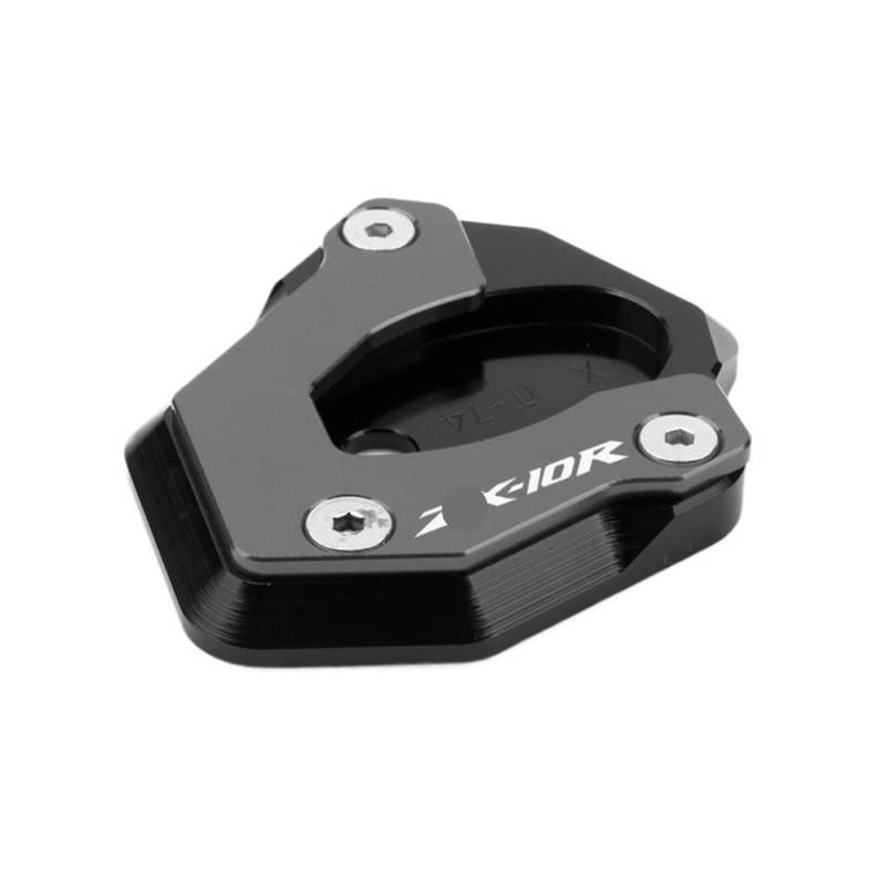 Motorrad Stützpolster Motorrad Kickstand Fuß Seitenständer Erweiterung Stützplatte Pad Zubehör Für ZX-6R ZX6R ZX 6R ZX-10R ZX10R ZX 10R von PWBDGTRU