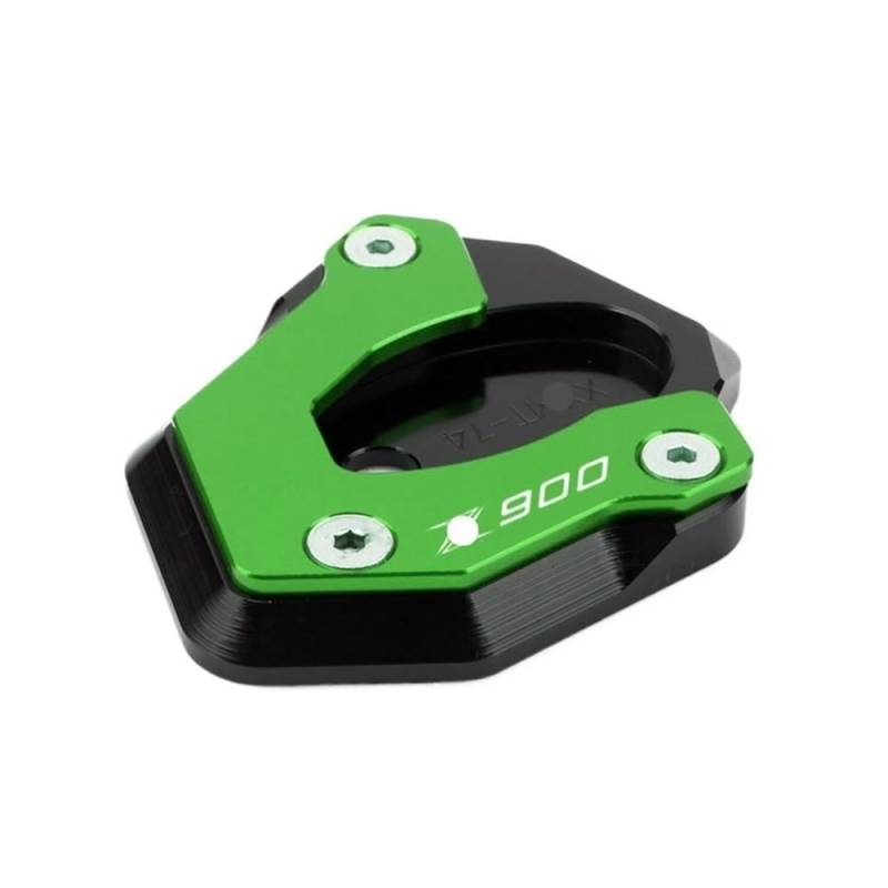 Motorrad Stützpolster Motorrad Kickstand Fuß Seitenständer Verlängerung Pad Stützplatte Fuß Seitenständer Für Z650 Z900 Z900RS Z 650 900 2017-2023 von PWBDGTRU