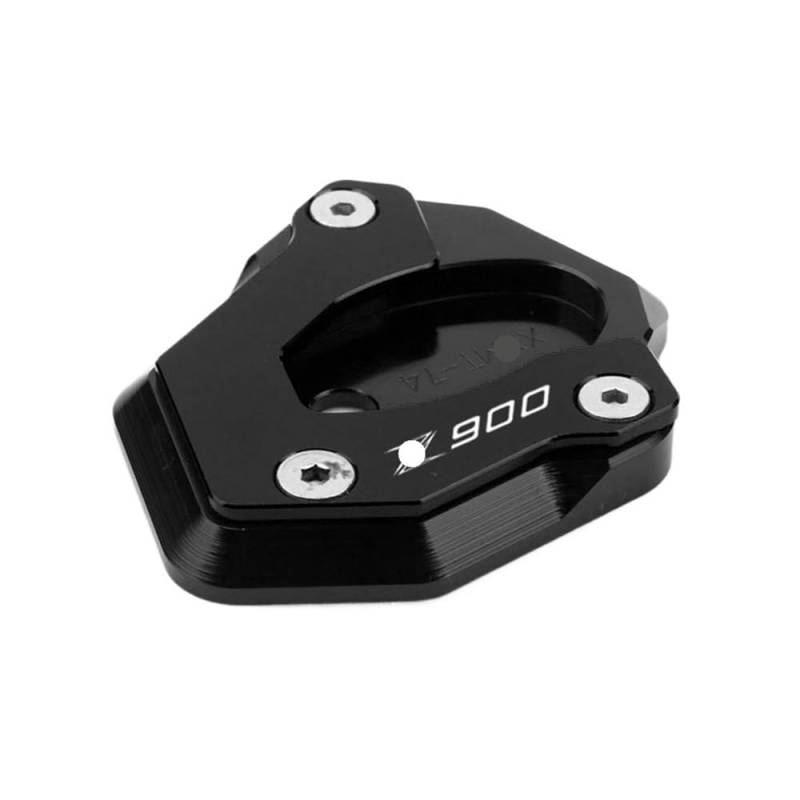 Motorrad Stützpolster Motorrad Kickstand Fuß Seitenständer Verlängerung Pad Stützplatte Fuß Seitenständer Für Z650 Z900 Z900RS Z 650 900 2017-2023 von PWBDGTRU