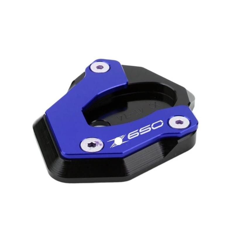 Motorrad Stützpolster Motorrad Kickstand Fuß Seitenständer Verlängerung Pad Stützplatte Fuß Seitenständer Für Z650 Z900 Z900RS Z 650 900 2017-2023 von PWBDGTRU