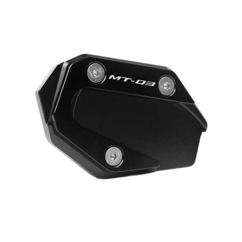 Motorrad Stützpolster Motorrad Kickstand Fuß Seitenständer Verlängerung Pad Stützplatte Vergrößern Für YZF-R3 YZF-R25 MT-03 MT-25 YZF MT R3 R25 von PWBDGTRU