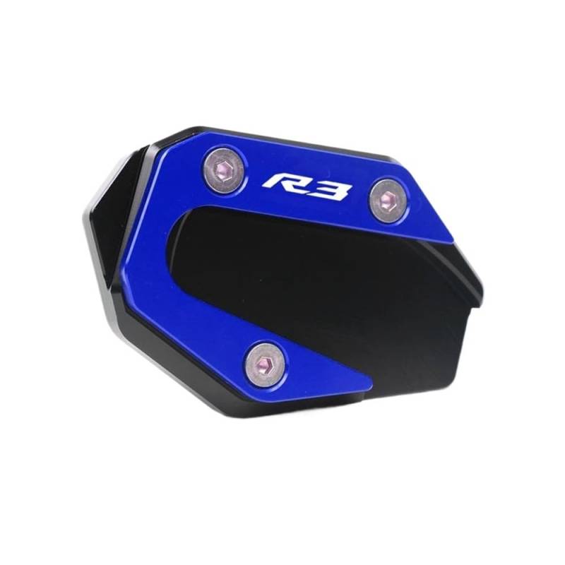 Motorrad Stützpolster Motorrad Kickstand Fuß Seitenständer Verlängerung Pad Stützplatte Vergrößern Für YZF-R3 YZF-R25 MT-03 MT-25 YZF MT R3 R25 von PWBDGTRU