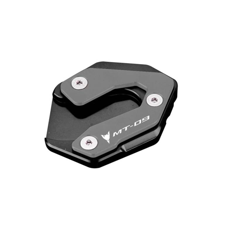 Motorrad Stützpolster Motorrad Ständer Fuß Seite Stehen Verlängerung Pad Unterstützung Platte Vergrößern Für Ya&maha MT-09 MT 09 MT09 Für Tracer XSR900 XSR 900 von PWBDGTRU