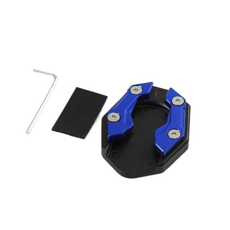 Motorrad Stützpolster Motorrad Ständer Seite Stehen Verlängerung Pad Vergrößerungs Platte Zubehör Für Ya&maha NMAX AEROX155 Nvx155 Xmax 250 300 von PWBDGTRU
