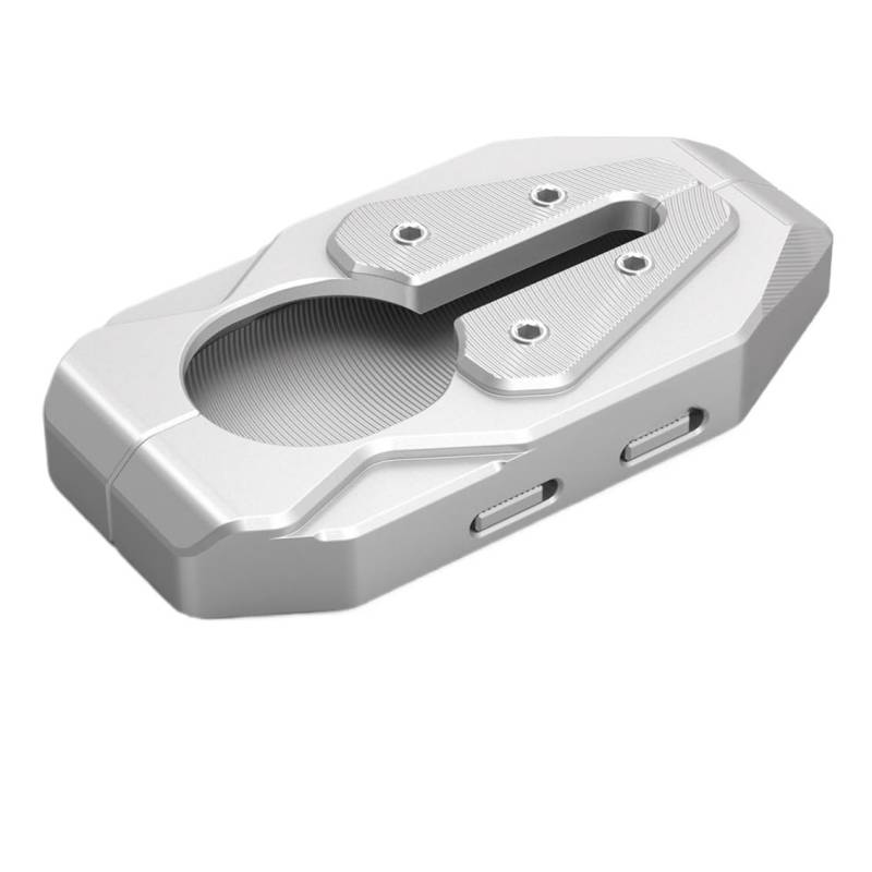 Motorrad Stützpolster Motorrad Ständer Verlängerung Pad Seite Stehen Vergrößerungs Platte Für B&M&W R1200GS R1200 GS R1250GS 2016-2018 2019 2020 2021 2022 2023 von PWBDGTRU