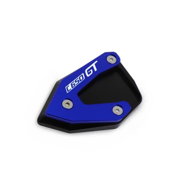 Motorrad Stützpolster Motorrad Ständer Verlängerung Unterstützung Platte Fuß Seite Stehen Enlarger Pad Zubehör Für B&M&W C600 C650GT C 650 GT 2012-2023 von PWBDGTRU