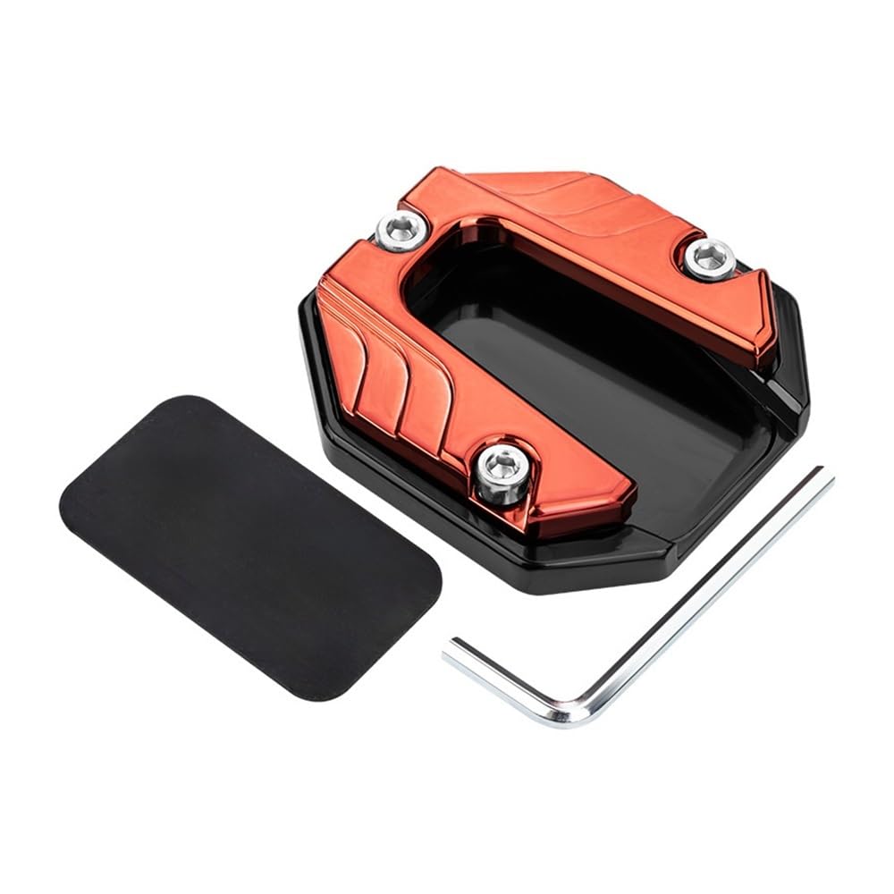 Motorrad Stützpolster Universal Motorrad Fahrrad Ständer Extender Fuß Seite Stehen Verlängerung Pad Unterstützung Platte Anti-ski Vergrößerte Basis Motorrad Stützpolster Universal Motorrad Fahrrad Ständer Extender Fuß Seite Stehen Verlängerung Pad Unterstützung Platte Anti-ski Vergrößerte Basis von PWBDGTRU