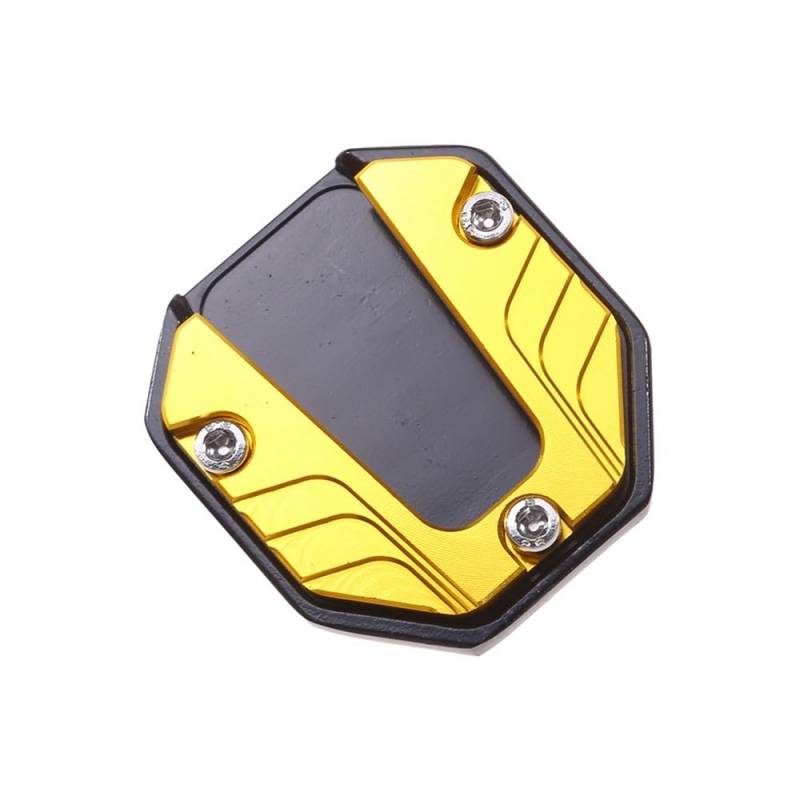 Motorrad Stützpolster Universal Zubehör Motorrad Fahrrad Ständer Extender Fuß Seite Stehen Verlängerung Pad Unterstützung Platte Anti-Skid Vergrößerte Basis von PWBDGTRU